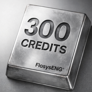 300 credits